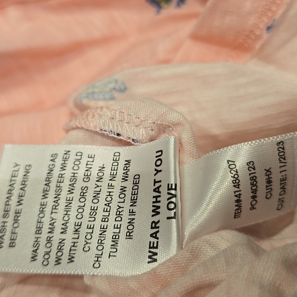 Torrid - Super Soft Slub Scoop Neck Bust Fitted Top in Almond Blossom Pink​​​ - Picture 10 of 14